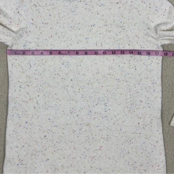 LOFT Confetti Knit Mock Neck Stretch Sweater - Picture 4 of 8